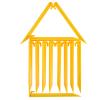 MUDOR 12 Inch Plastic Tent Stakes -12 pcs Heavy Duty and Durable Tent Pegs Spike Hook for Campings Outdoor Sand Beach, Sturdy Canopy Stakes Accessories, Garden Lawn Stakes view 1