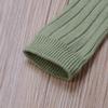 BULINGNA Toddler Infant Baby Girl Boys Solid Anti-Slip Knitted Long Stockings Kids Cotton Knee Stockings (Green, 0-6 Months) view 4