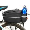 Lixada Bicycle Pannier Bag with Rain Cover, Bicycle Seat Multifunctional Insulated Trunk Cooler Bag, Shoulder Bag, 29 * 16 * 17cm (Black) view 3
