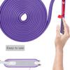 GLDYTIMES Scooter Body Strip Bumper Anti-Collision Protective Body Strips for M365 Electric Skateboard Car Scooter Parts Prevent Scooter from Friction Damage (Purple) view 2