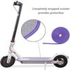 GLDYTIMES Scooter Body Strip Bumper Anti-Collision Protective Body Strips for M365 Electric Skateboard Car Scooter Parts Prevent Scooter from Friction Damage (Purple) view 4