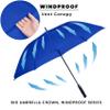 Baraida Golf Umbrella Large 62/68/72 Inch, Extra Large Oversize Double Canopy Vented Windproof Waterproof Umbrella, Automatic Open Golf Umbrella for Men and Women and Family.(68 Inch,Royal Blue) view 4