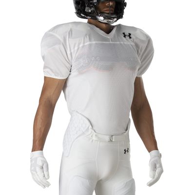Under Armour Adult Practice Jersey, Medium, White
