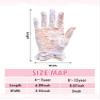Sumind Girls White Lace Princess Gloves - Tea Party & Wedding Gloves for Little Girls (20.5 cm) view 2