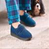 Silverts Men's Adjustable Wide Fit Slippers, Easy Closure Non-Slip view 2