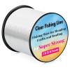 Strong Fishing Line Clear, Acejoz Thick Fishing Wire 0.8mm Invisible Hanging Wire Heavy Duty Monofilament Line 70 Lb Test for Hanging Decoration Balloon Garland Crafts view 1