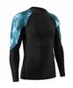 HUGE SPORTS Men's Rash Guard Long Sleeves UPF 50+ UV Sun Protection Quick Drying Splice Compression Swim Shirts view 4