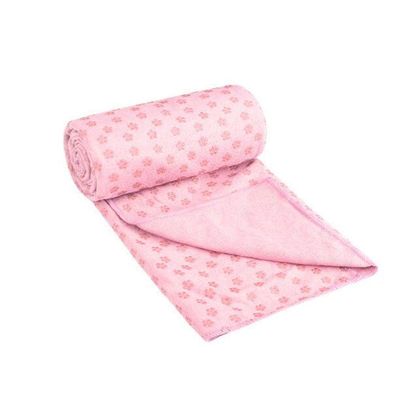 yuwentech Yoga Towel for Junket, Bikram, Hot Yoga, Fitness, Exercise.Non-Slip Absorbent Soft Suede Microfiber in Multicolor.Perfectly Sized for Yoga mats 72 X 24 Inches.Comes with Mesh Bag.(red)