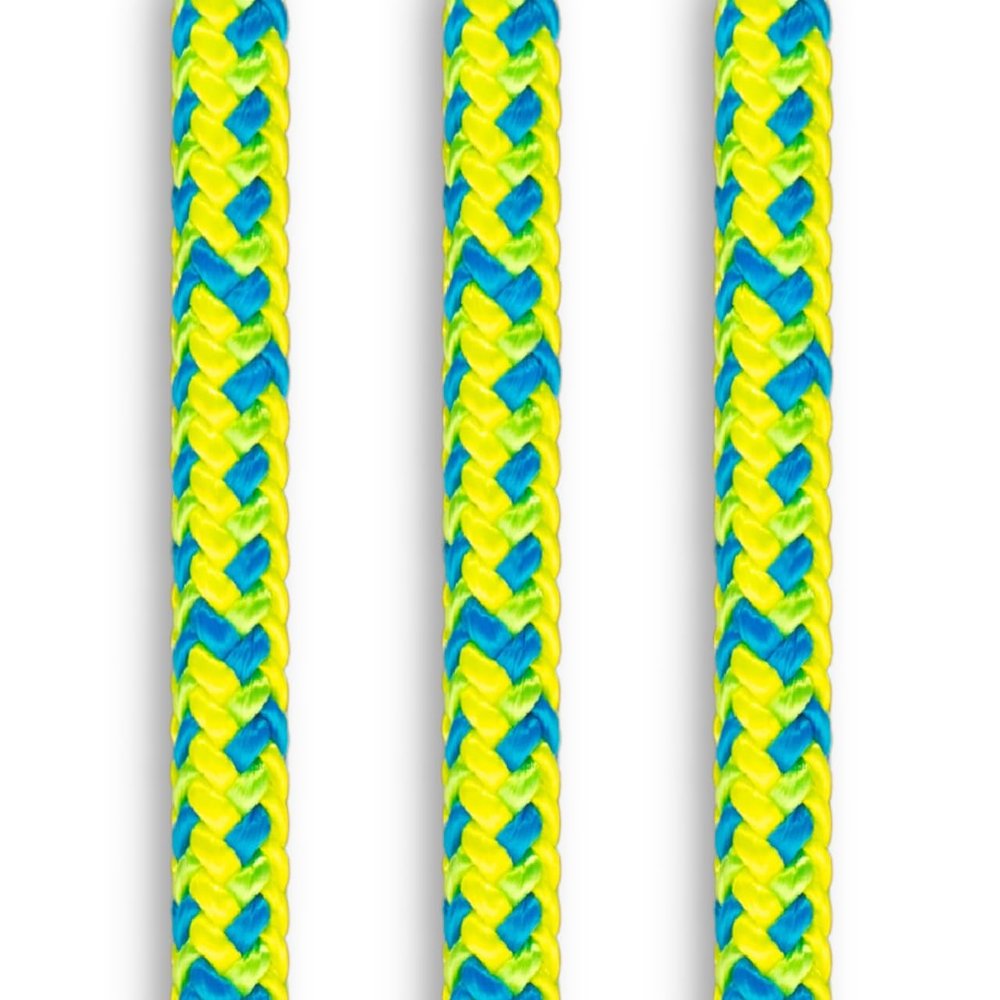 Arborist Tree Climbing Rope | 16 Strand 1/2 inch (12.7 mm) | AllGear DRT MRT Line | Neolite, 150 feet