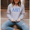 Alpha Delta Pi University Crewneck Sweatshirt Small Light Grey view 2