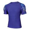 HUGE SPORTS Men's Rash Guard Short Sleeves UPF 50+ UV Sun Protection Quick Drying Splice Compression Swim Shirts(Tropical Style,S) view 1