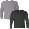 Gildan Men's DryBlend Adult Long Sleeve T-Shirt, 2-Pack view 1