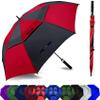 Baraida Golf Umbrella Large 62/68/72 Inch, Extra Large Oversize Double Canopy Vented Windproof Waterproof Umbrella, Automatic Open Golf Umbrella for Men and Women and Family.(68 Inch,Red/Black) view 1