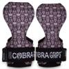 Cobra Grips PRO Weight Lifting Gloves Heavy Duty Straps Alternative Power Lifting Hooks Best for Deadlifts Adjustable Neoprene Padded Wrist Wraps Support Bodybuilding (PRO Skull) view 2