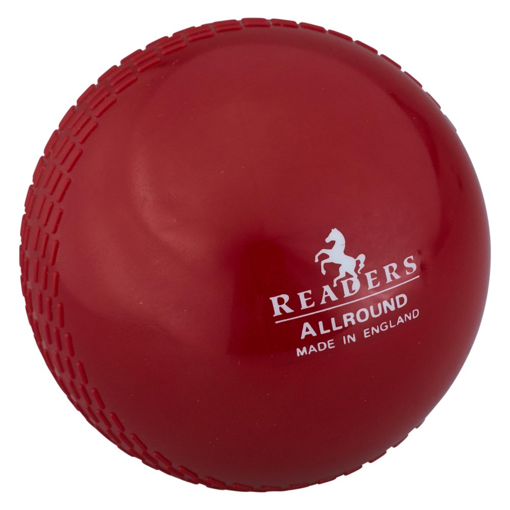 Readers Allround Cricket Ball, Red, Mens