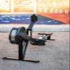 Black Phone Holder and Silicone Seat Cover Combo Designed for The Concept 2 Rowing Machine and PM5 Monitor view 3