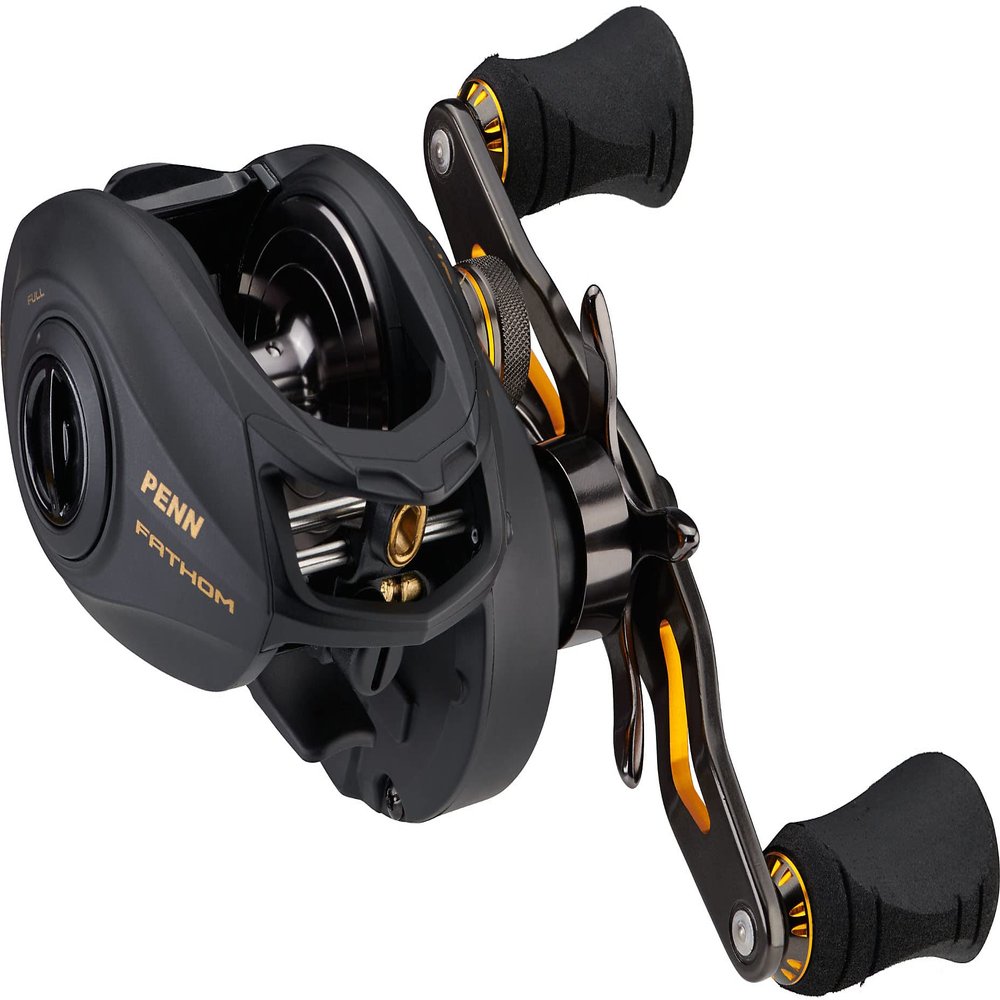 Fathom Low Profile Reel Black Gold 8.1 oz