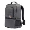 Carhartt Insulated 24 Can Two Compartment Cooler Backpack, Backpack with Fully-Insulated Cooler Base, Gray view 2