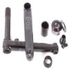 KHEbikes 22 BMX Crank Set 48T MID BB CrMo 22mm Hollow axle Laser Logo 1.80lbs view 2