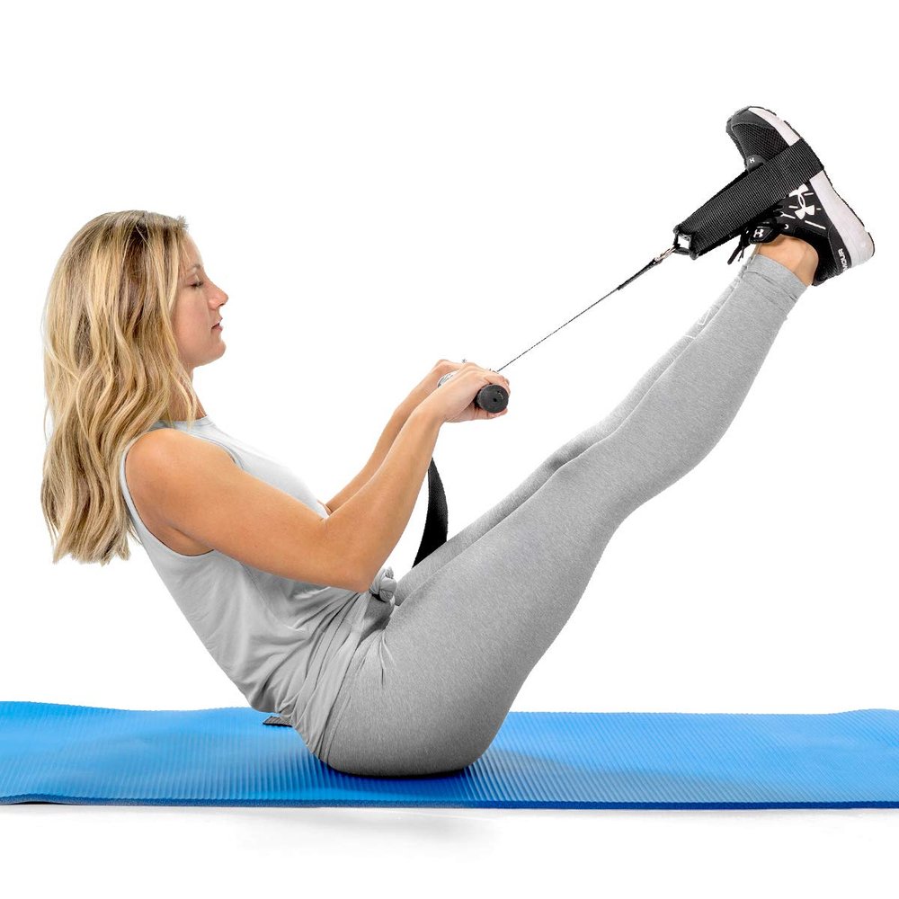 NineFit Basics AST Adjustable Stretching Tool for Pilates & Fitness, Yoga Strap, Stretching Strap with Loops for Flexibility, World's Strongest Stretching Tool!