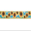 Country Brook Design - Sunflowers Ribbon on Gold Nylon Webbing (1 Inch, 10 Yards) view 2