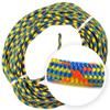 Teufelberger drenaLINE Climbing Rope  32-Strand Polyester Arborist Rope (11.8mm x 200ft, BlueOrangeYellow) view 1