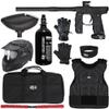Action Village Empire Mini GS TP Level 2 Protector Paintball Gun Package Kit (Dust Black/Dust Black, Glove Size: Large/X-Large) view 1