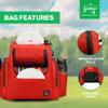 Prodigy Disc Golf BP-2 V3 Backpack - Disc Golf Bag Organizer - Holds 26+ Discs Plus Storage Disc Golf Backpack - Tear & Water Resistant Disc Golf Bags for Men - Golf Bag for Disc & Accessories view 2