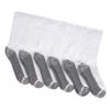 Hanes mens Max Cushion Socks, Available in 6 and 12-pair Pack B T ComfortTop White Crew, White/Grey Foot Bottom, 12 14 US view 4