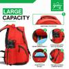Prodigy Disc Golf BP-3 V3 Backpack - Golf Travel Bag - Holds 17+ Discs Plus Storage Disc Practice Bag - Tear and Water Resistant Disc Golf Backpack - Great for Beginners - Affordable Disc Golf Bag view 3