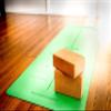 Jiaren Yoga Professional Yoga Mat w/ Alignment Lines - Non-Slip , Shock Absorbing & - 1/4 inches Thick Exercise & Fitness Mat - Green , Large view 2