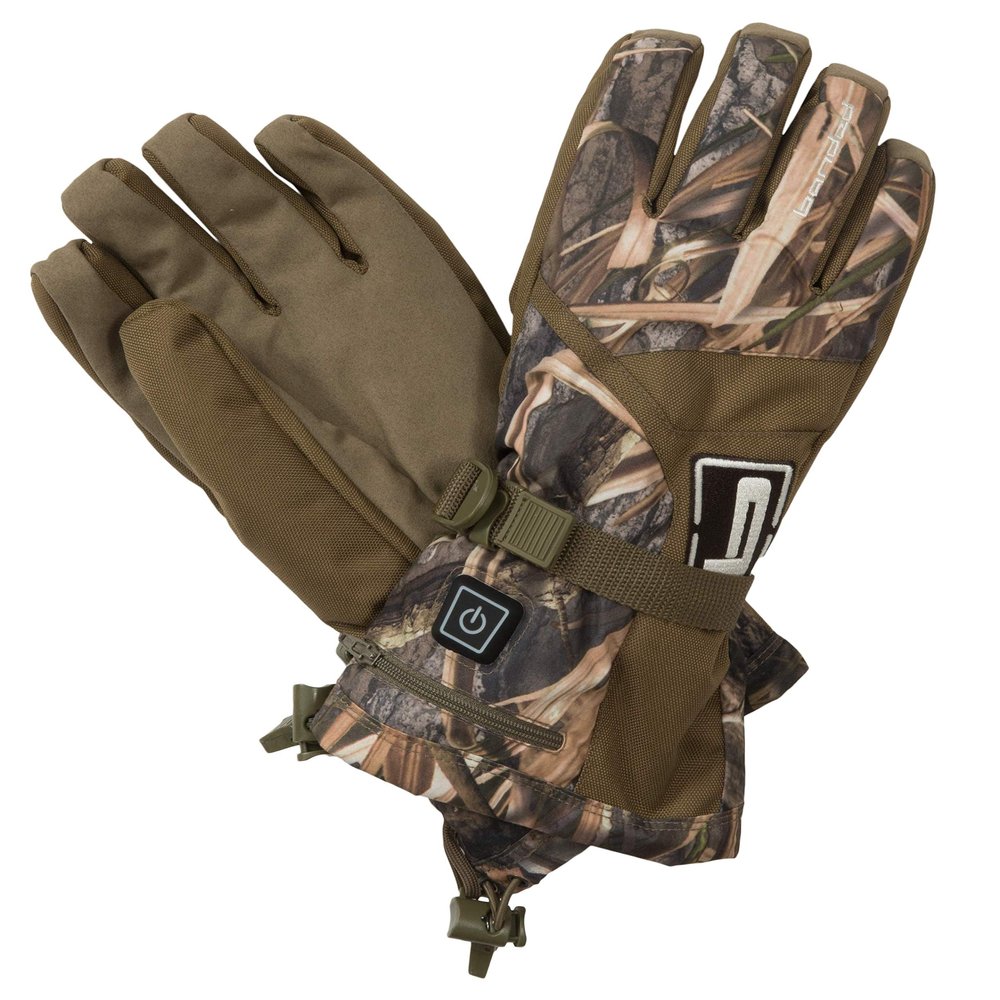 Banded Gear H.E.A.T. Insulated Electric Gloves - Mossy Oak Shadow Grass Habitat Camo (2XL)