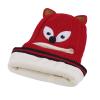 Cartoon Winter Hats Ski Cap for Girls Boys Windproof Fleece Lined Trapper Hat with Earflap Face Warmer (Fox Red, for Kids 2-5 Y) view 4