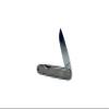 Moore Maker 3-1/2 Anodized Aluminum Knife 1107SS| Folding Pocket Knife with Anodized Aluminum Handle and Single Stainless Steel Blade | with Lanyard Hole view 1