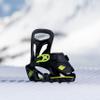 Nidecker Magic Two Straps Unisex Kids Snowboard Bindings, Black, Small view 4