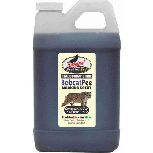PredatorPee Bobcat Urine Marking Scent (64 Ounce)