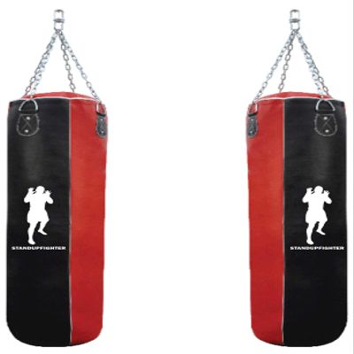 Heavy Bag (90lbs unfilled, Black/Red)