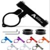 Bike Water Bottle Holder Adapter for Handlebars or Seat Post Water Bottle Holder Adapter Black Anodized Handlebar Cage Mount Seat Post Water Bottle Cage Adjustable MTB Road Kid Bike Beach Cruiser view 1