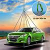 FVW 5 Pack Heavy Duty Climbing Carabiners,25KN UIAA Certified Auto Locking Rock Climbing Carabiners Clips for Hammocks, Swing, Locking Dog Leash and Harness, Camping, Hiking & Utility (Green) view 4