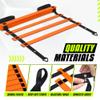 YES4ALL Agility Ladder - 8 rungs - Orange view 3