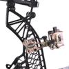 MILAEM Archery Compound Bow Sight 5 Pin 0.019" Fiber Optics Bow Sight with LED Sight Light for Right Hand and Left Hand (Camo) view 2