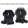 WestHunter Optics Adjustable Height Picatinny Scope Rings, 1 Inch 30 mm Precision Scope Mount | Gold view 3