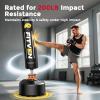 FITVEN Freestanding Punching Bag 70''-190lbs with Boxing Gloves Heavy Boxing Bag with Suction Cup Base - Men Stand Kickboxing Bag for Home Office view 2