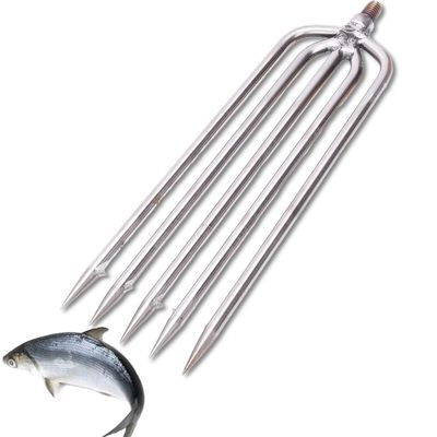 Taidda- 8Mm Thread Fishing Spear, Universal Matching Fishing Gig, 21X6.5X1.2Cm Frog Salmon for EEL Fish