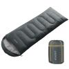 3-4 Season Sleeping Bag for Adults & Kids, Lightweight Warm Cold Weather Camping Bag with Waterproof Compression Sack  Portable for Hiking, Backpacking, Traveling & Outdoor Adventures (Light Gray) view 1