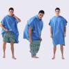 CALIDAKA Surf Poncho Changing Robe with Hood Changing Towel Poncho Robe Thick Quick Dry Microfiber Wetsuit Changing Towel for Surfing Beach Swim Outdoor Sports view 4
