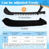 COITEK Ice Skate Guards Kit, 2 in 1 - Ice Skating Guards and Skate Blade Covers for Figure Hockey Skates (Black, M) view 2