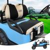 10L0L Golf Cart Seat Cover for Yamaha & Club Car Precedent Front Seat, Breathable Seat Covers/Towel/Blanket Polyester Mesh Fabric Golf Gifts - Gray/Black/Red view 1