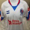 Olimpia Los Leones de Honduras Camisa Blanca con 35 Titulos, Logo Bordado y Bandera de Honduras en Tela (Large) view 1