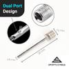 Sports Stable Spare Needle Set Universal Standard Screw Fit for Ball Pumps view 3